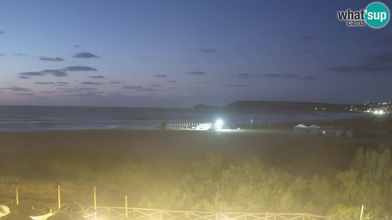 Webcam Torre dei Corsari – Live Beach View from Punta Usai