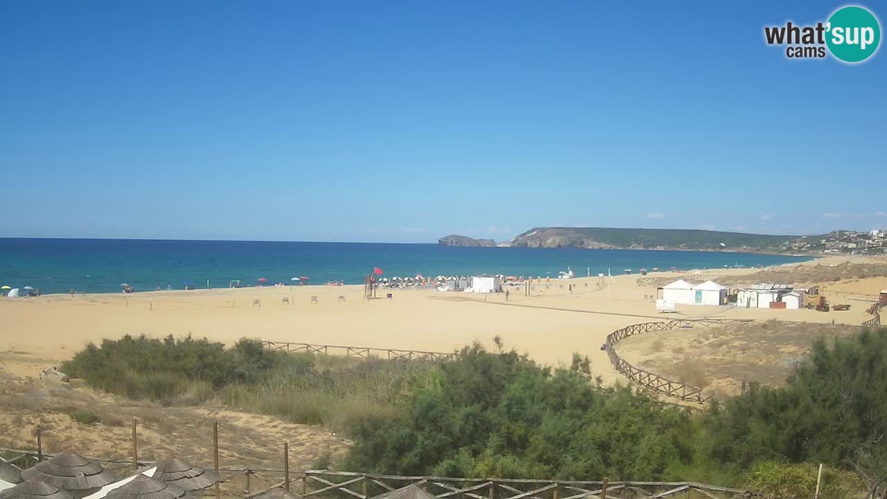 Webcam Torre dei Corsari – Liveblick auf den Strand von Punta Usai