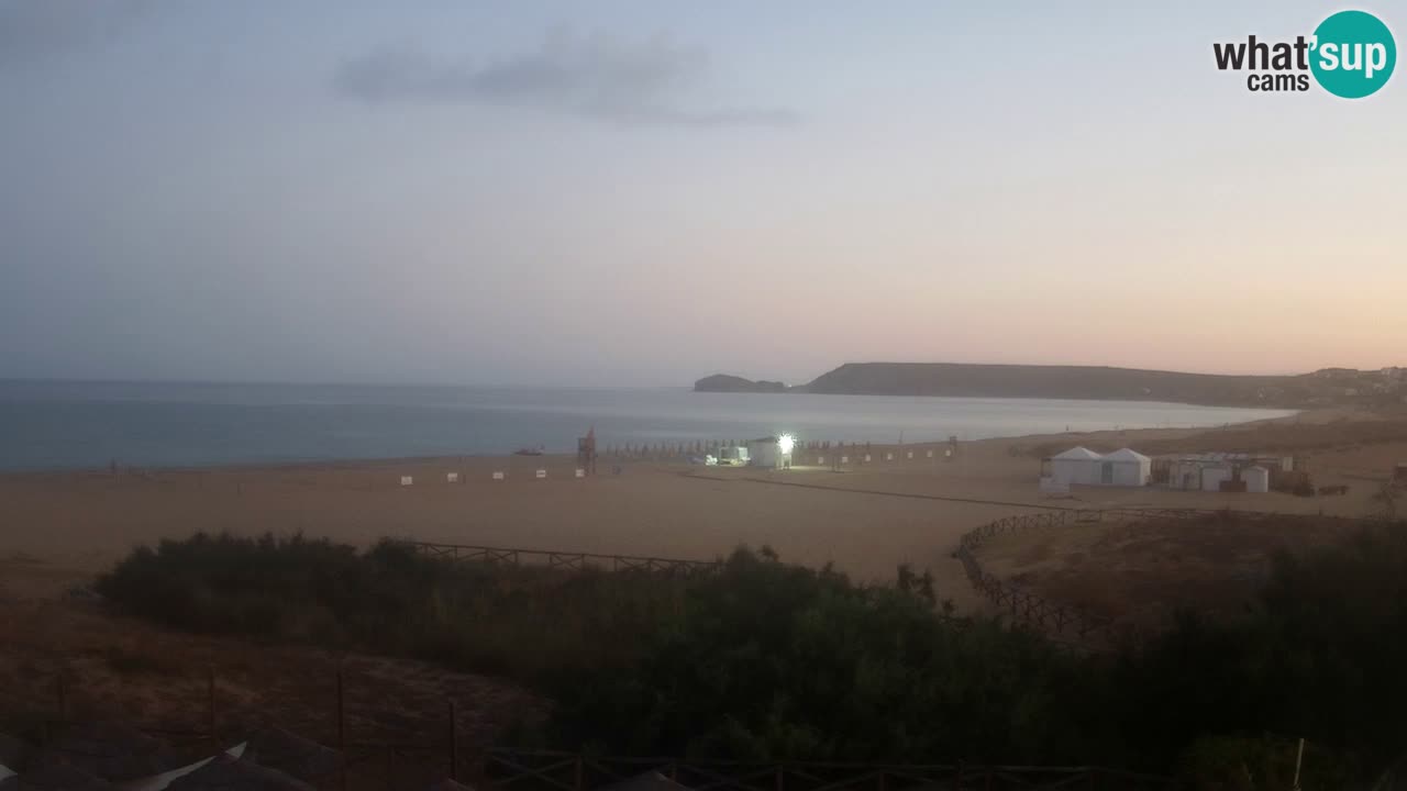 Webcam Torre dei Corsari – Vista live sulla spiaggia da Punta Usai