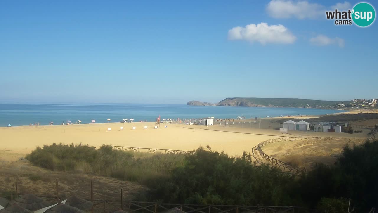 Webcam Torre dei Corsari – Live Beach View from Punta Usai