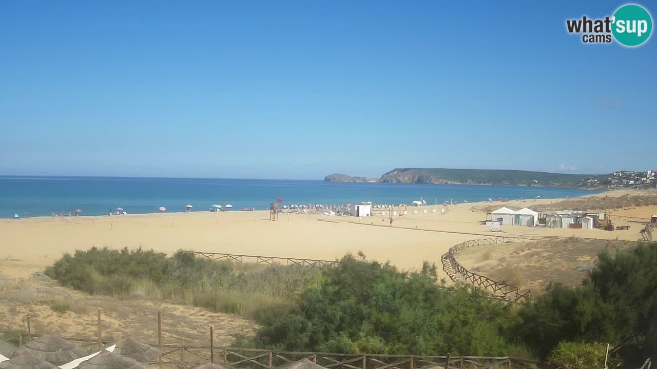 Webcam Torre dei Corsari – Vue en direct sur la plage depuis Punta Usai