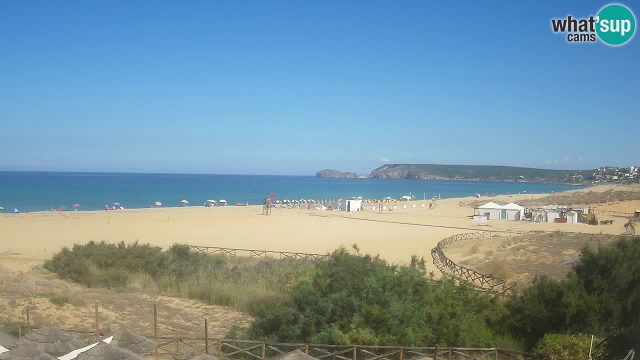 Webcam Torre dei Corsari – Vue en direct sur la plage depuis Punta Usai