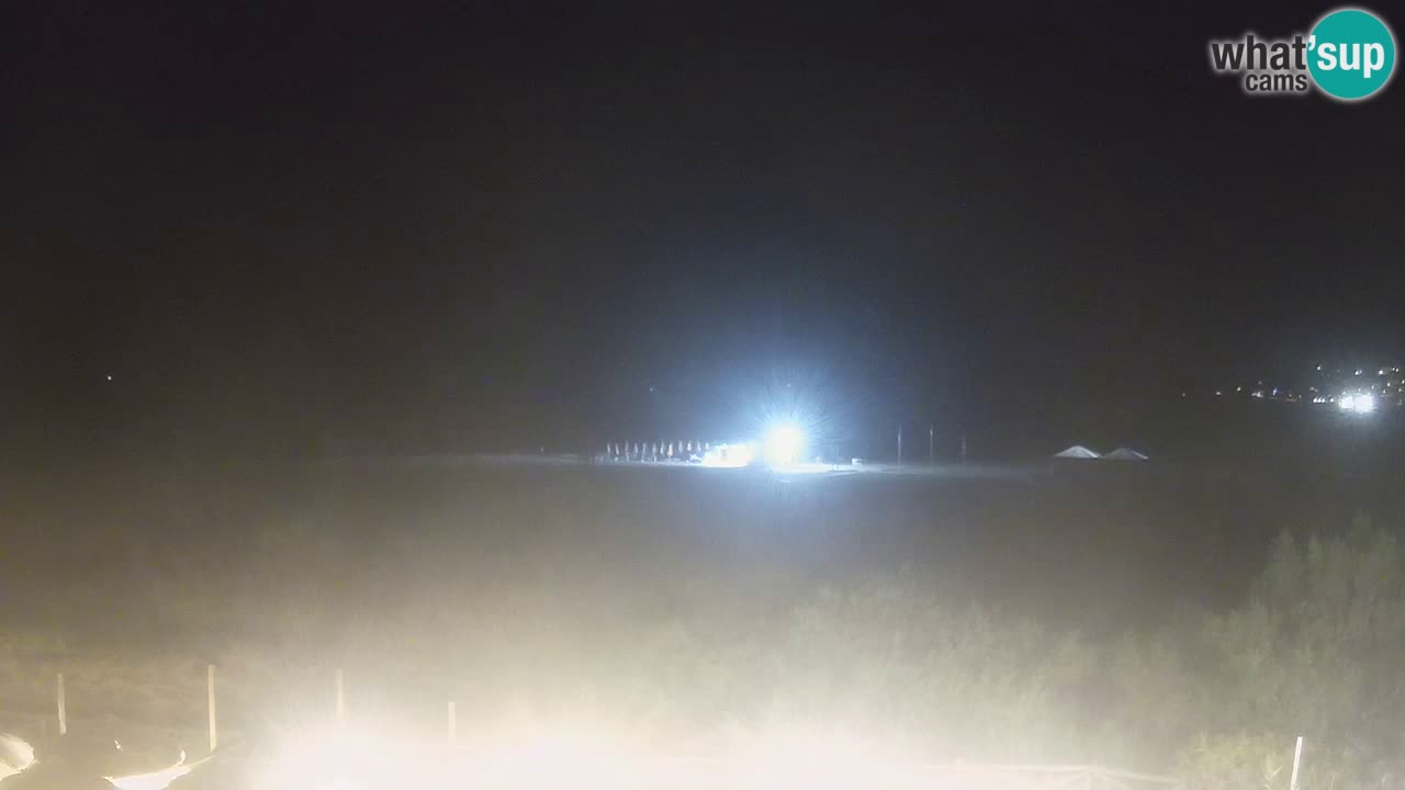 Webcam Torre dei Corsari – Vista live sulla spiaggia da Punta Usai