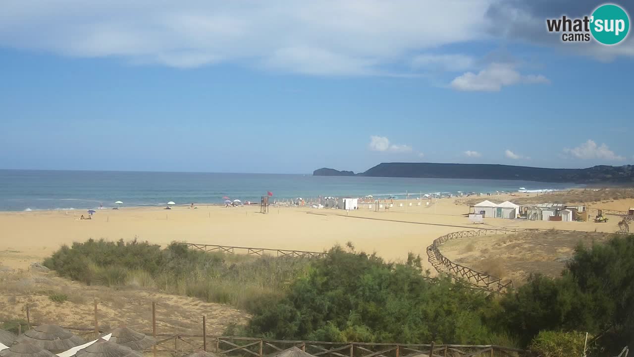 Webcam Torre dei Corsari – Vista live sulla spiaggia da Punta Usai