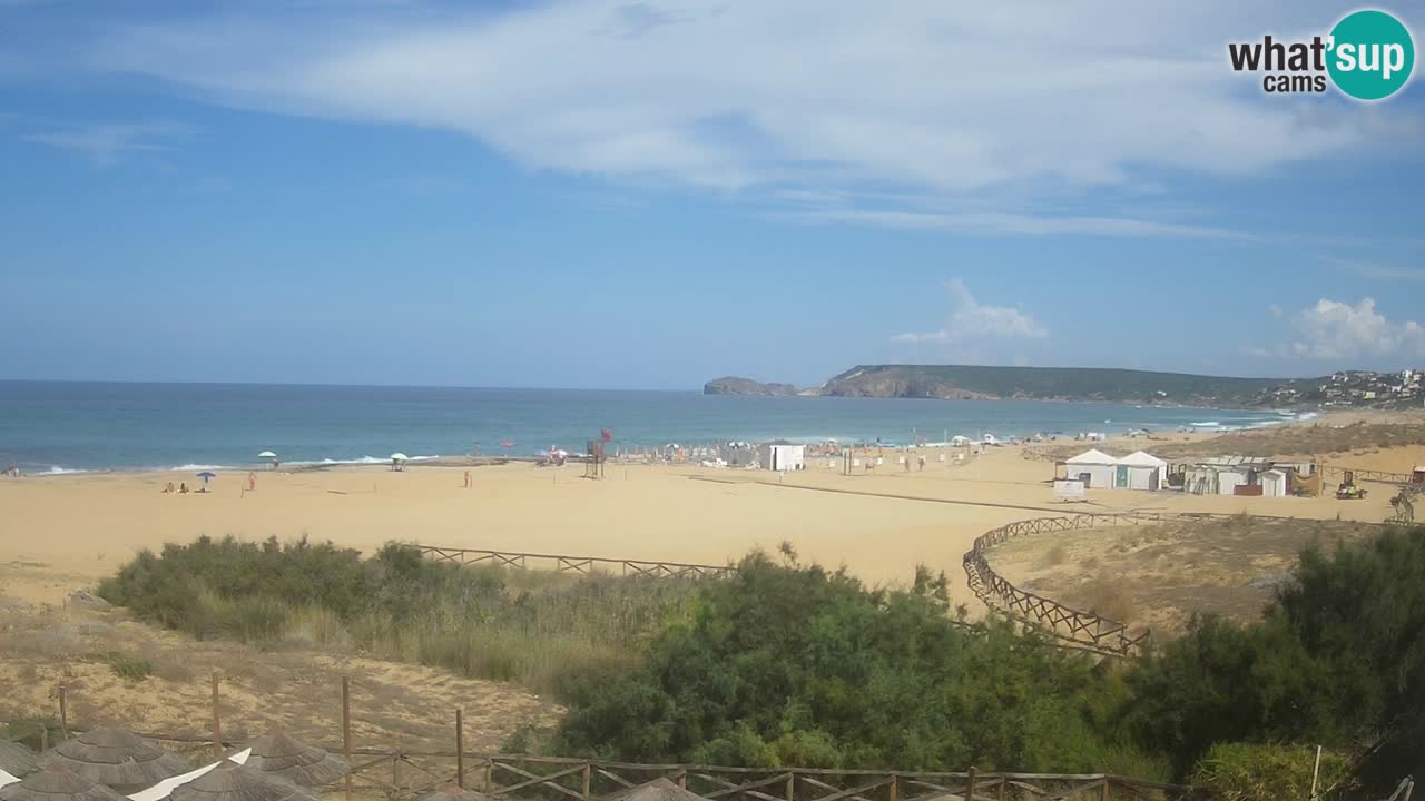 Webcam Torre dei Corsari – Vue en direct sur la plage depuis Punta Usai