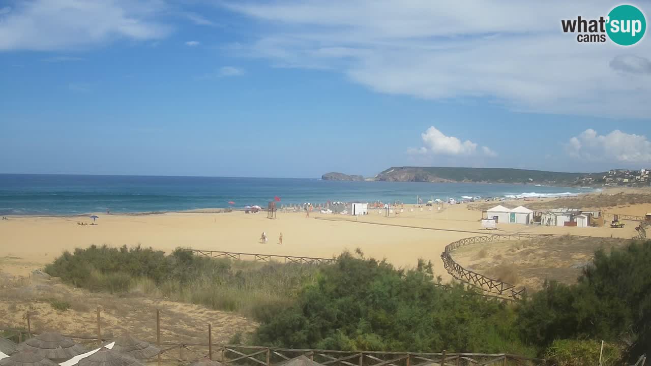 Webcam Torre dei Corsari – Live Beach View from Punta Usai