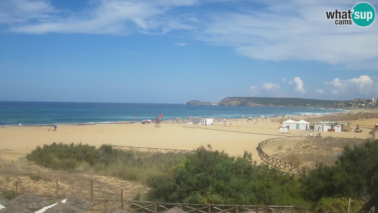 Webcam Torre dei Corsari – Live Beach View from Punta Usai