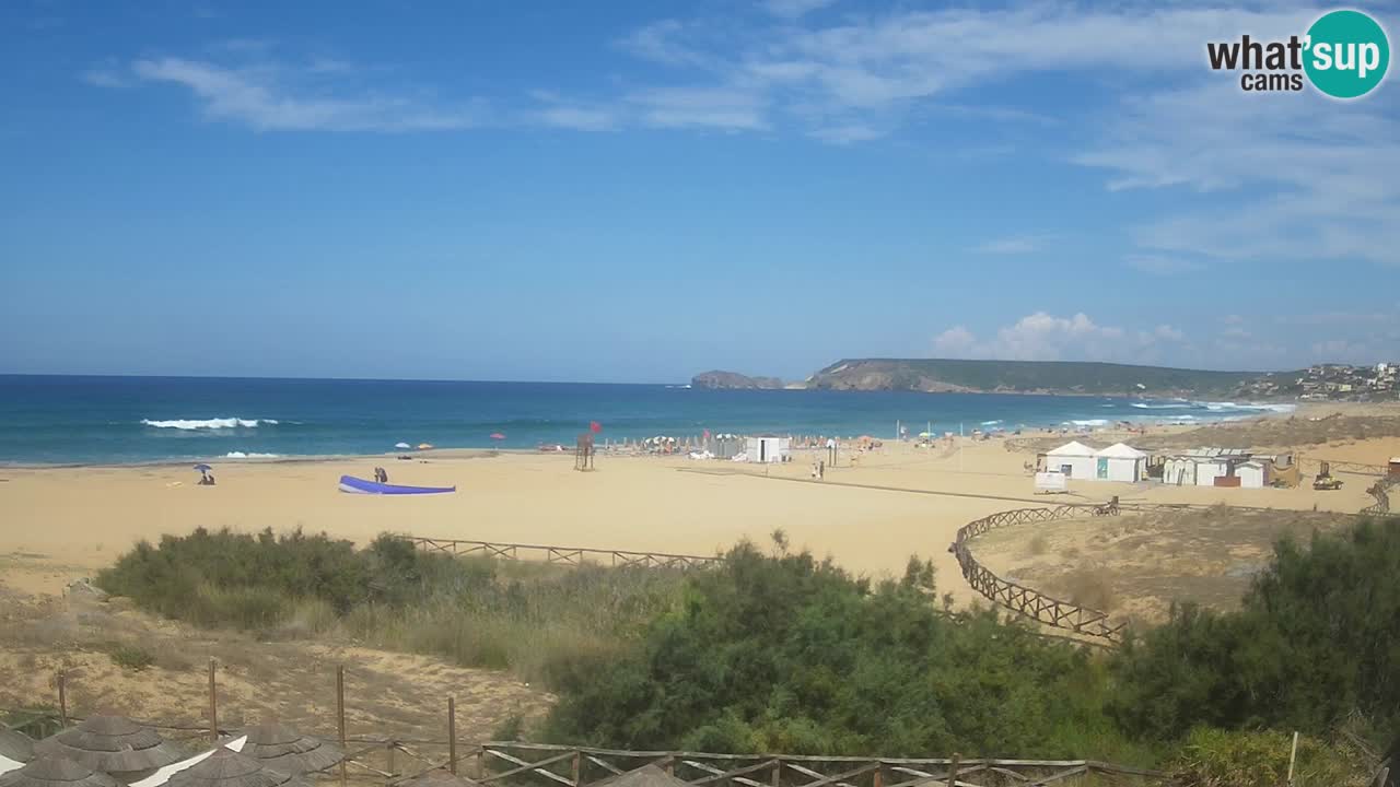 Webcam Torre dei Corsari – Live Beach View from Punta Usai