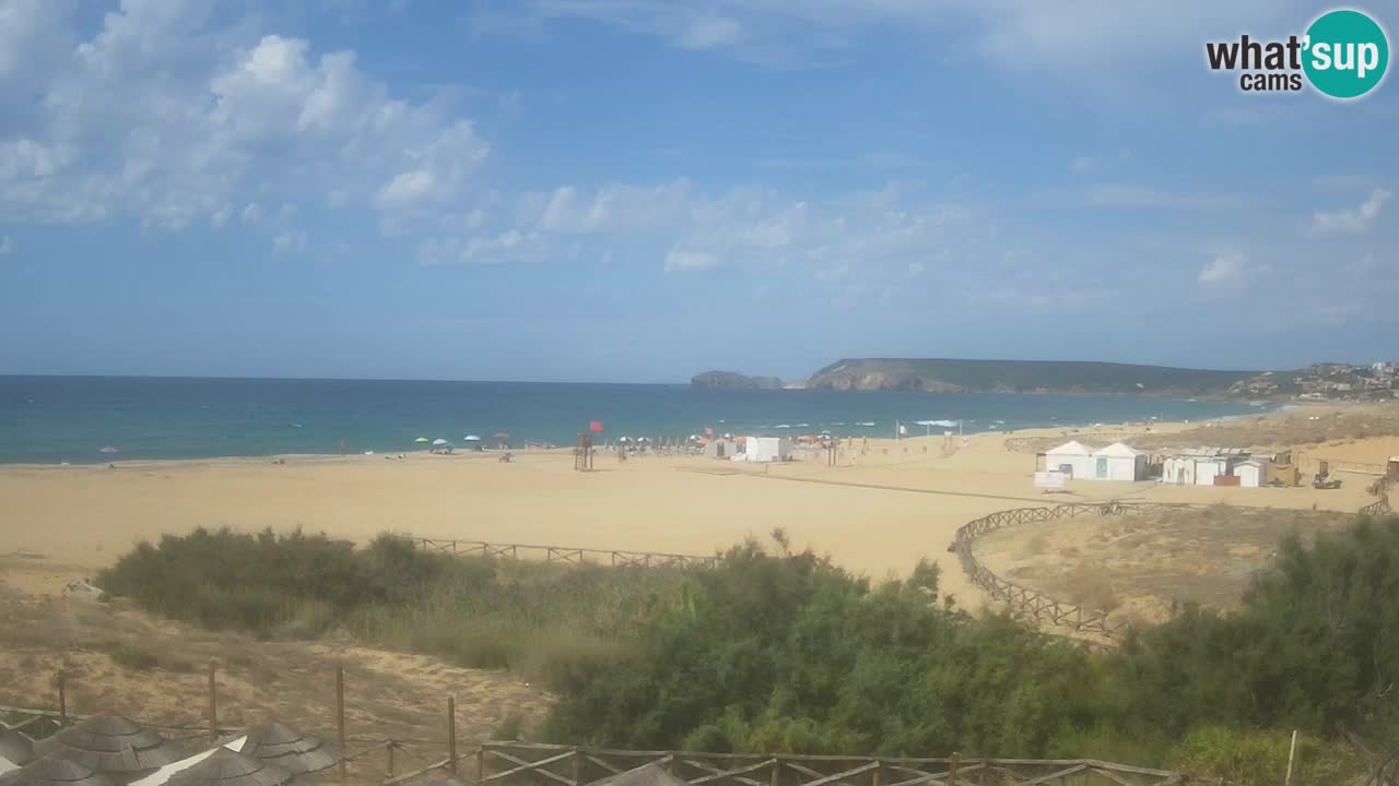 Webcam Torre dei Corsari – Vista live sulla spiaggia da Punta Usai