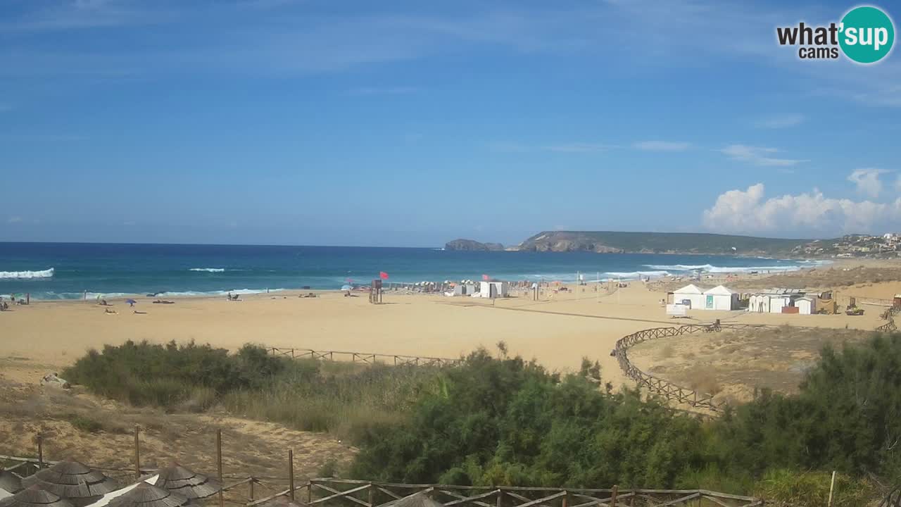 Webcam Torre dei Corsari – Live Beach View from Punta Usai