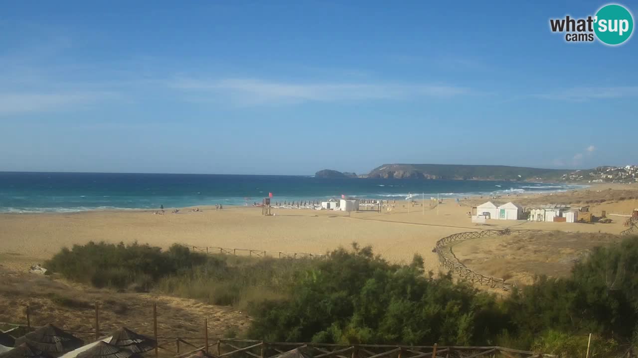 Webcam Torre dei Corsari – Vista live sulla spiaggia da Punta Usai