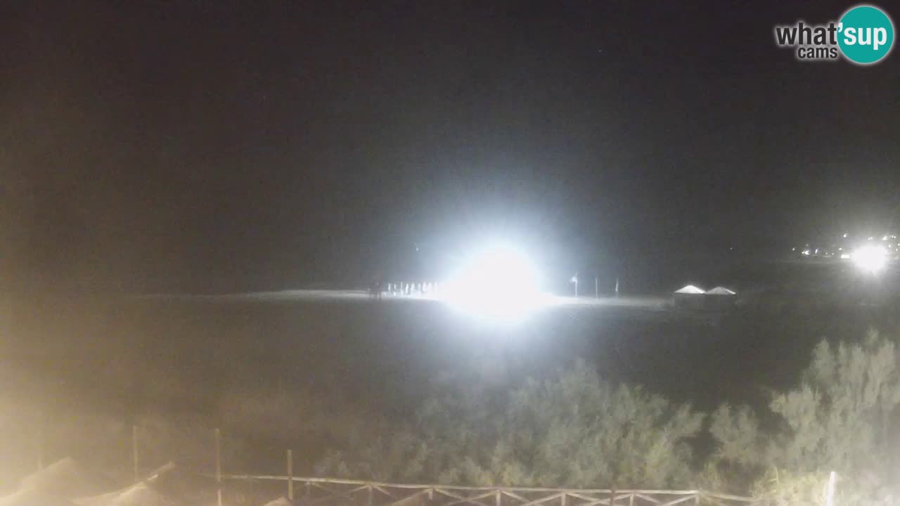 Webcam Torre dei Corsari – Live Beach View from Punta Usai