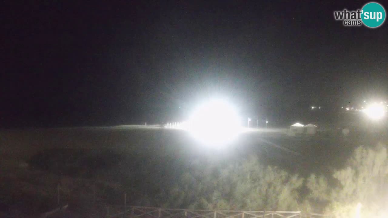 Webcam Torre dei Corsari – Vue en direct sur la plage depuis Punta Usai