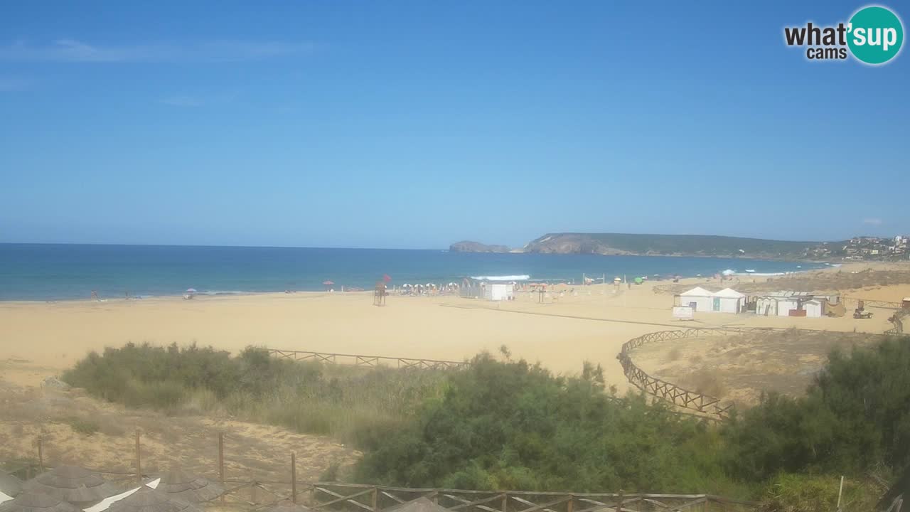 Webcam Torre dei Corsari – Liveblick auf den Strand von Punta Usai