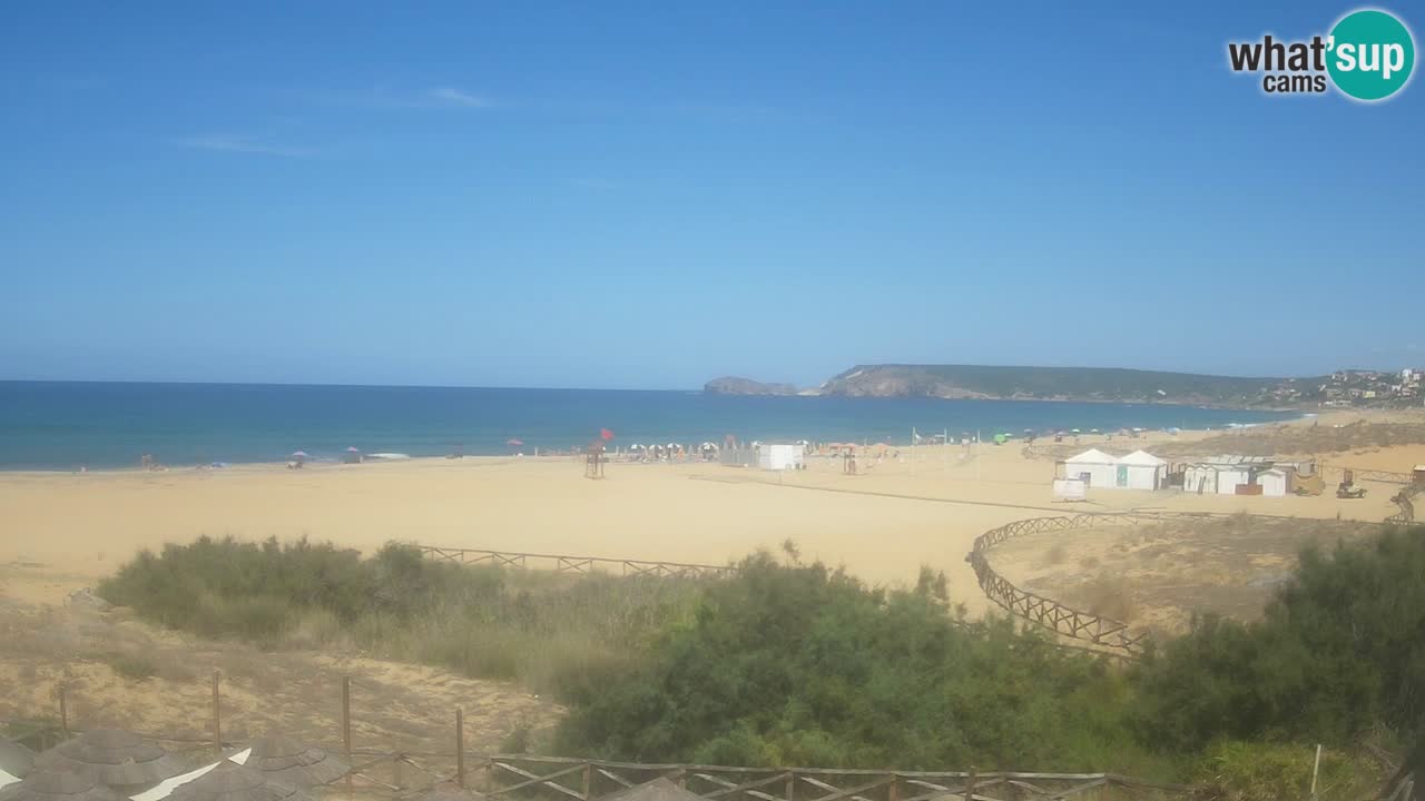 Webcam Torre dei Corsari – Vista live sulla spiaggia da Punta Usai