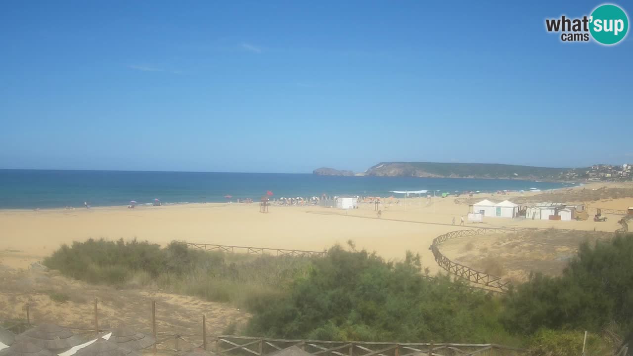 Webcam Torre dei Corsari – Liveblick auf den Strand von Punta Usai