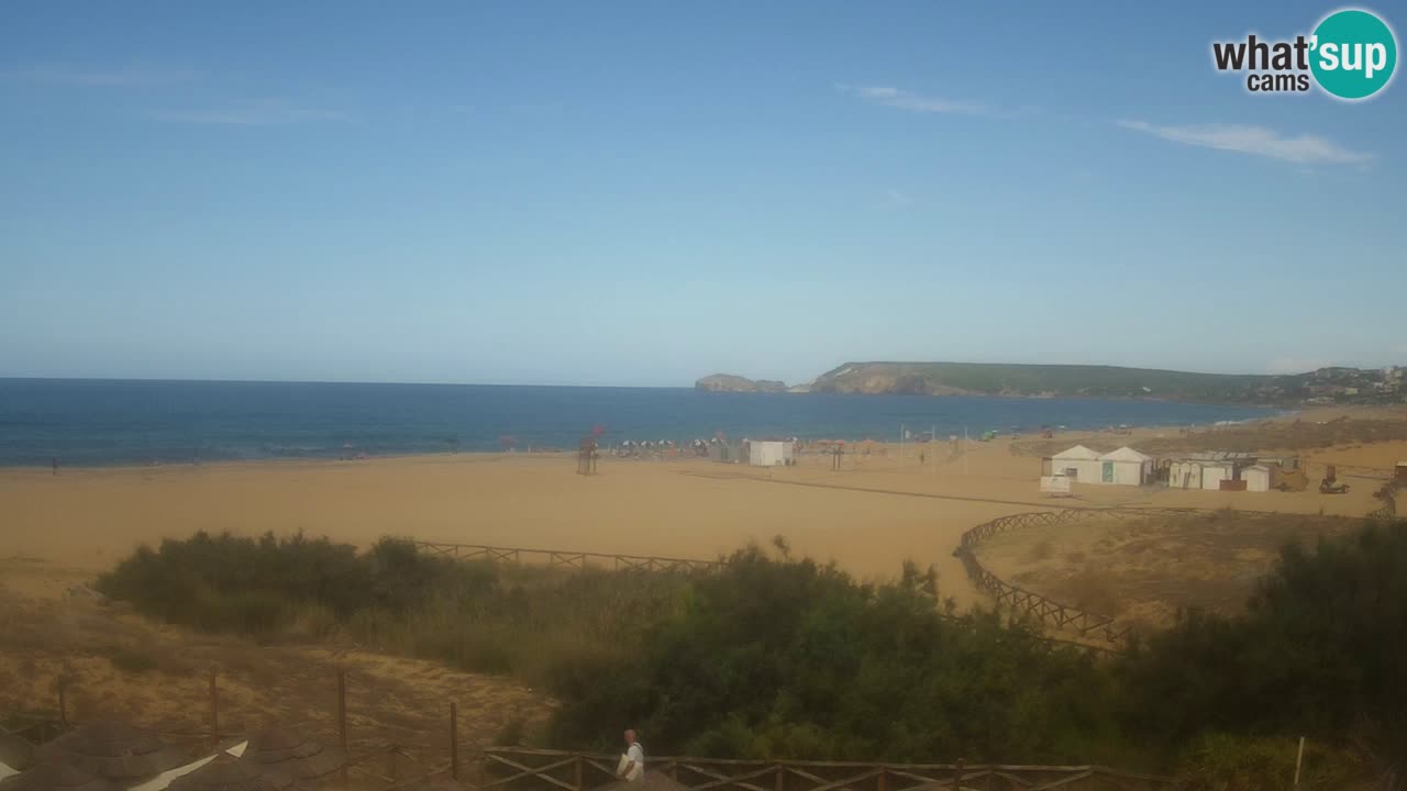 Webcam Torre dei Corsari – Live Beach View from Punta Usai
