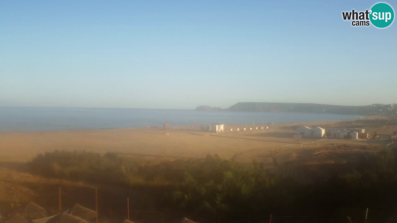 Cámara web Torre dei Corsari – Vista en directo de la playa desde Punta Usai