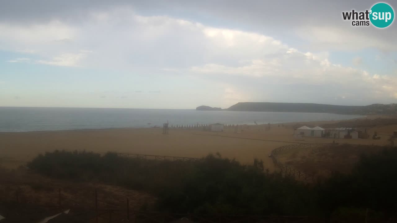 Cámara web Torre dei Corsari – Vista en directo de la playa desde Punta Usai