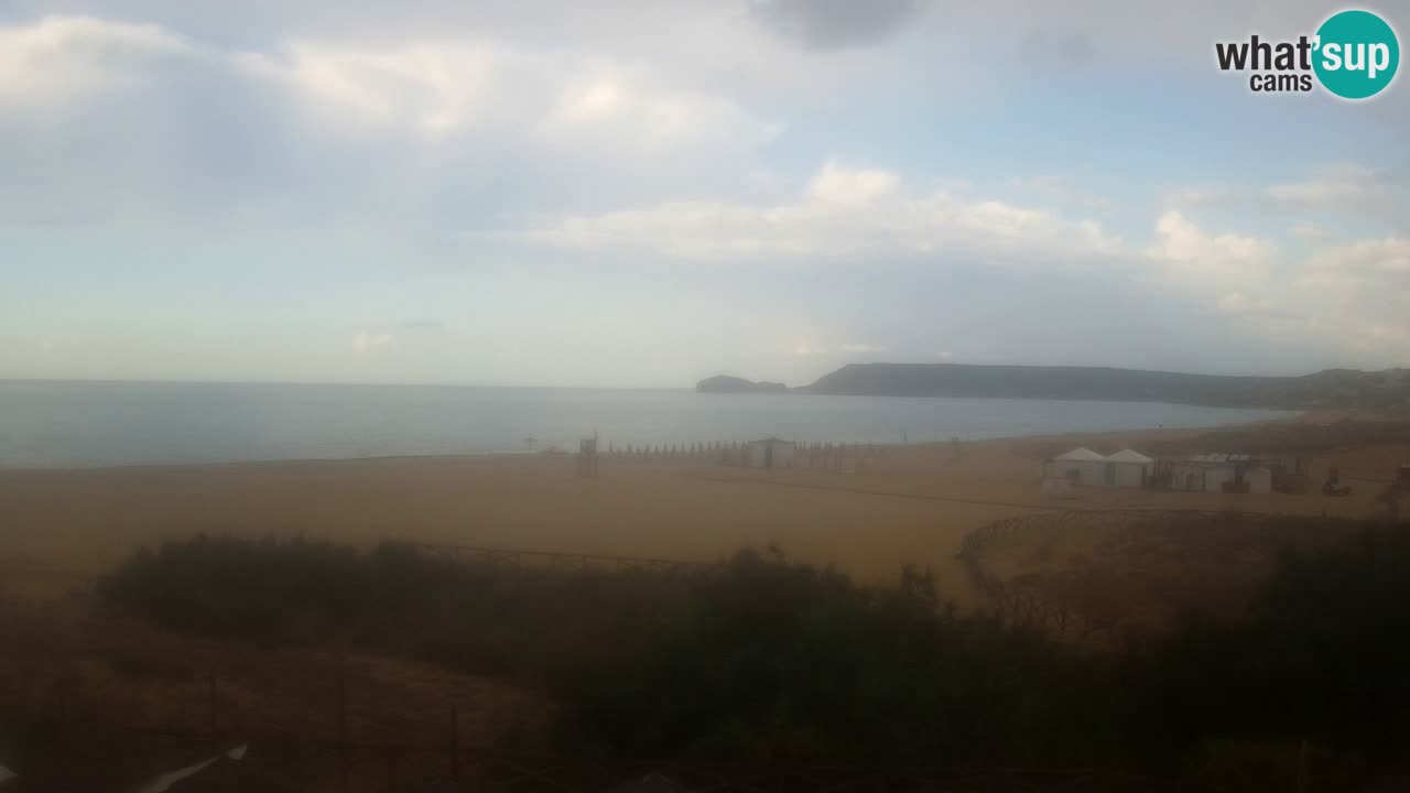 Cámara web Torre dei Corsari – Vista en directo de la playa desde Punta Usai