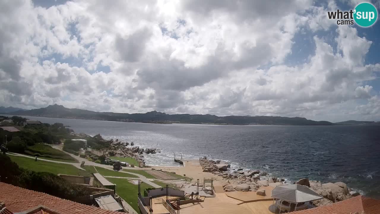 Live Phi Beach – Forte Cappellini camera en vivo Porto Cervo – Arzachena – Cerdeña