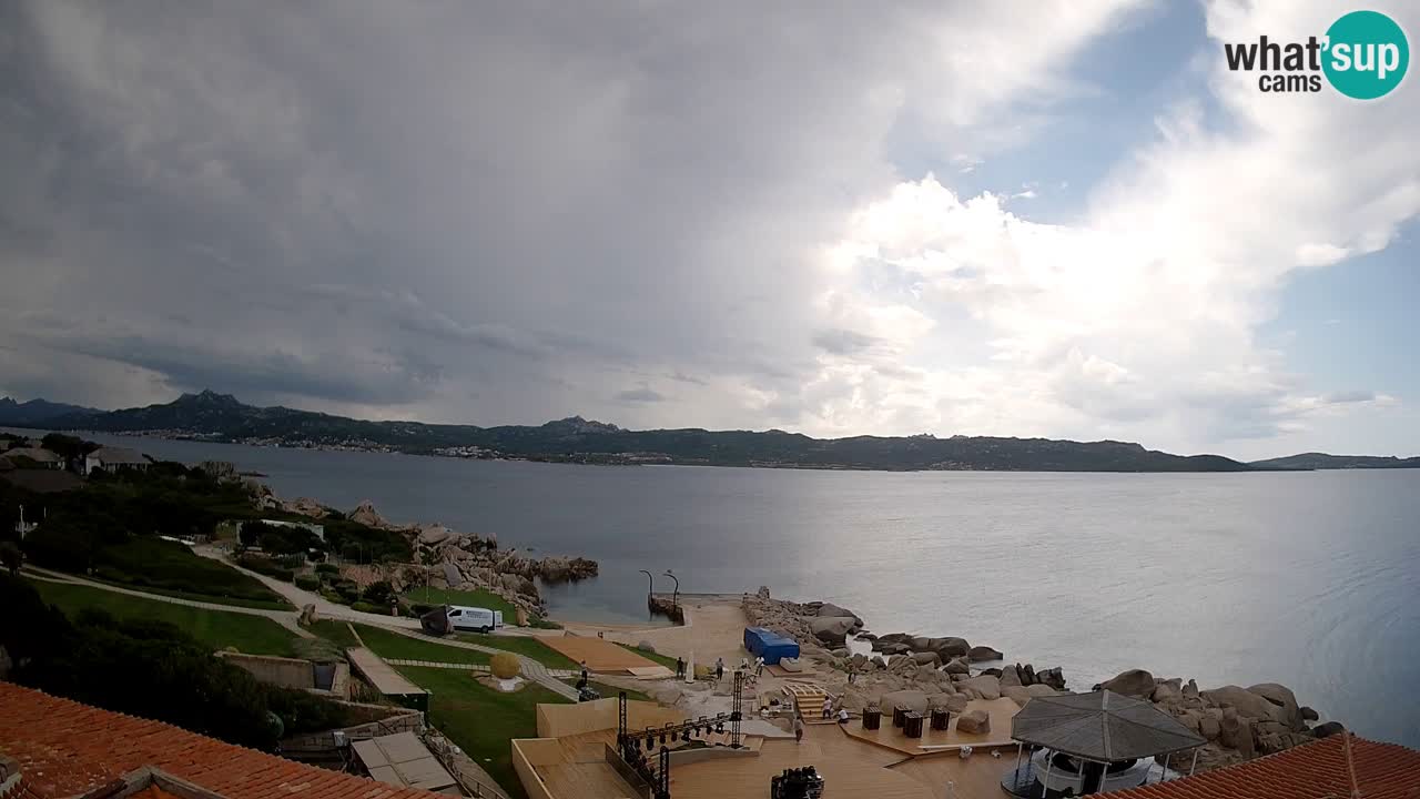 Live Phi Beach – Forte Cappellini camera en vivo Porto Cervo – Arzachena – Cerdeña