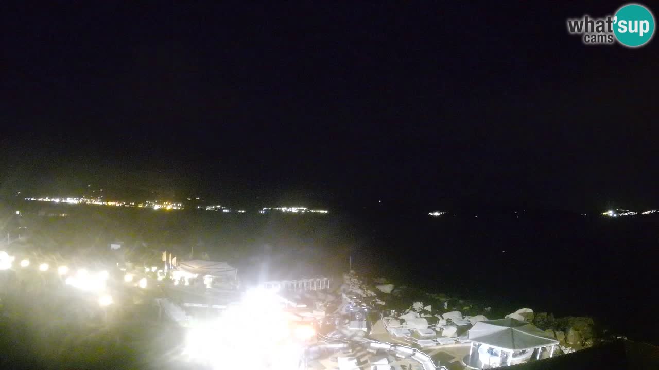 Live Phi Beach – Forte Cappellini camera en vivo Porto Cervo – Arzachena – Cerdeña