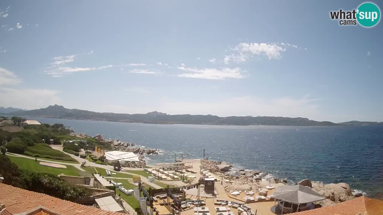 Livecam Phi Beach – Forte Cappellini webcam Porto Cervo – Arzachena – Sardaigne