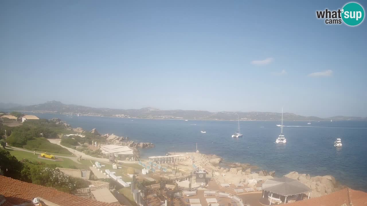 Live Phi Beach – Forte Cappellini camera en vivo Porto Cervo – Arzachena – Cerdeña