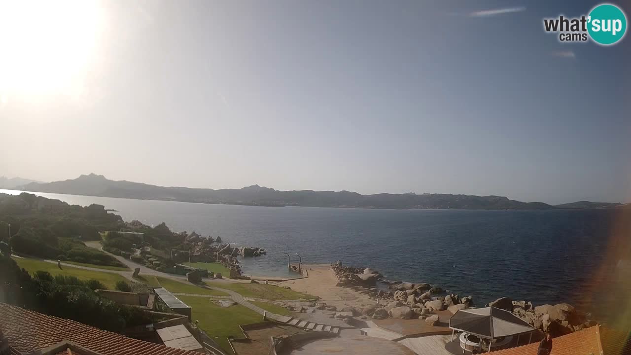 Live Phi Beach – Forte Cappellini camera en vivo Porto Cervo – Arzachena – Cerdeña