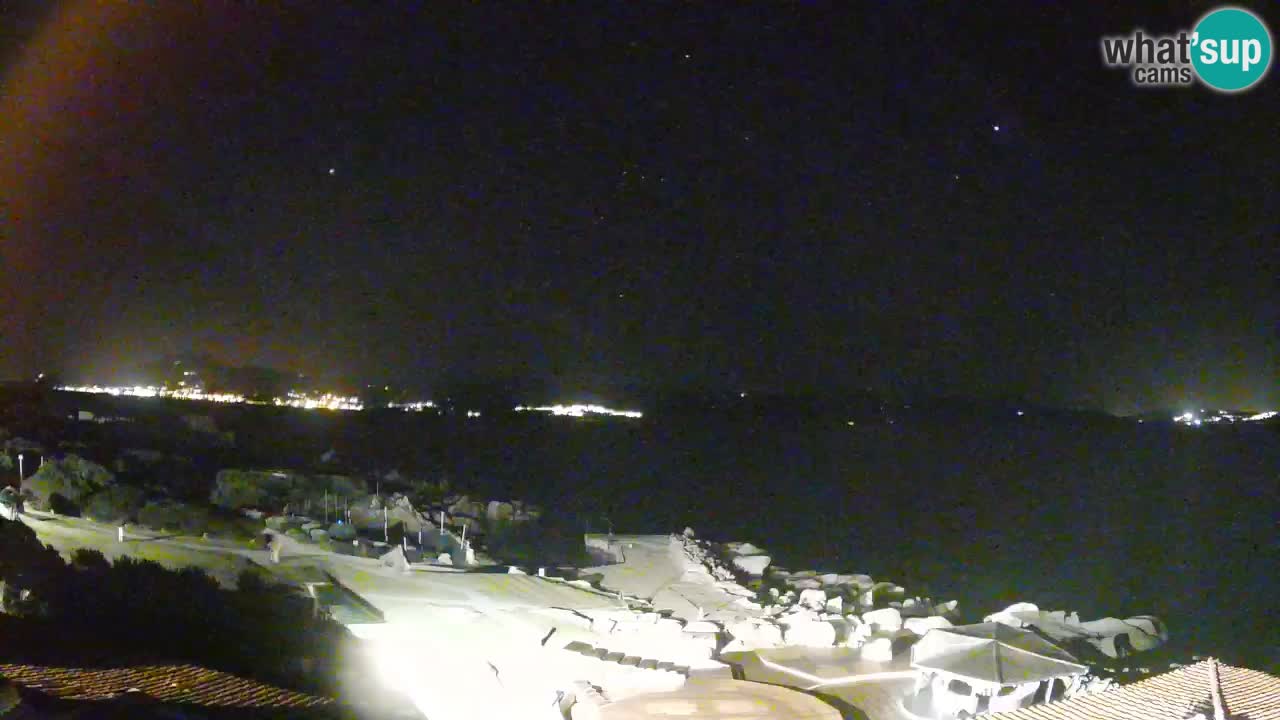 Live webcam Phi Beach – Forte Cappellini livecam Porto Cervo – Arzachena – Sardinia