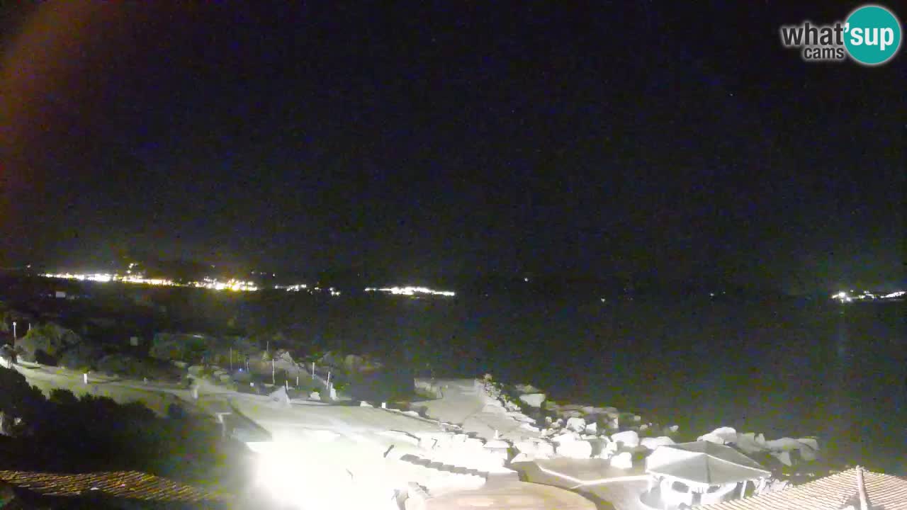 Live Phi Beach – Forte Cappellini camera en vivo Porto Cervo – Arzachena – Cerdeña