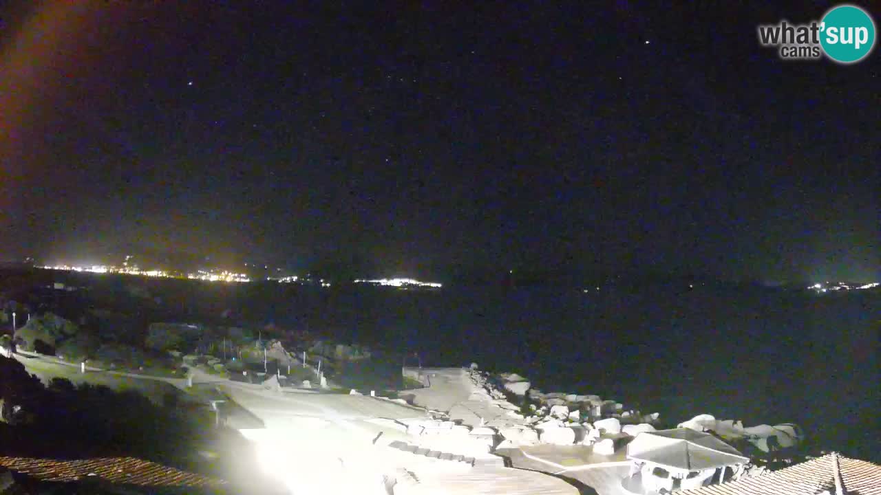 Live webcam Phi Beach – Forte Cappellini livecam Porto Cervo – Arzachena – Sardinia