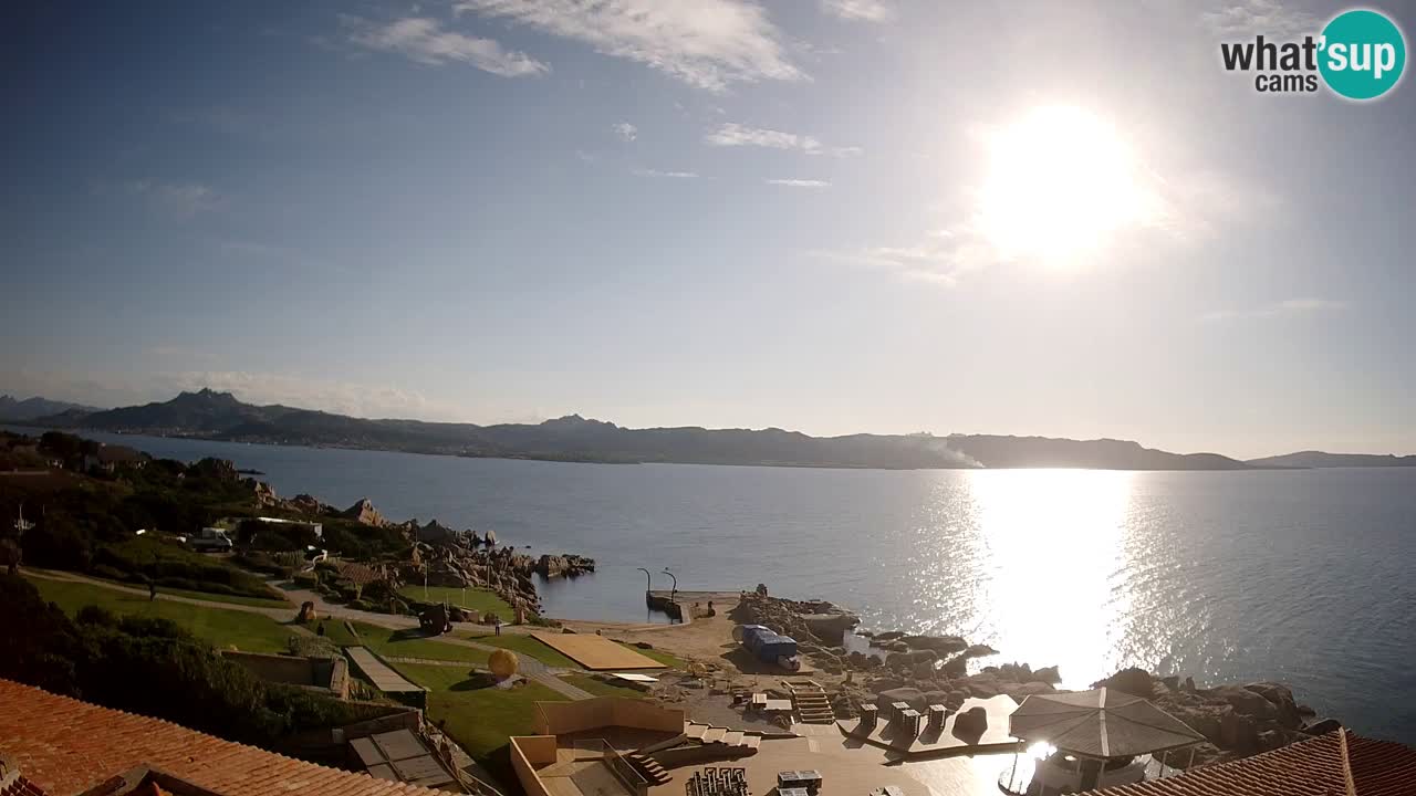 Live Phi Beach – Forte Cappellini camera en vivo Porto Cervo – Arzachena – Cerdeña