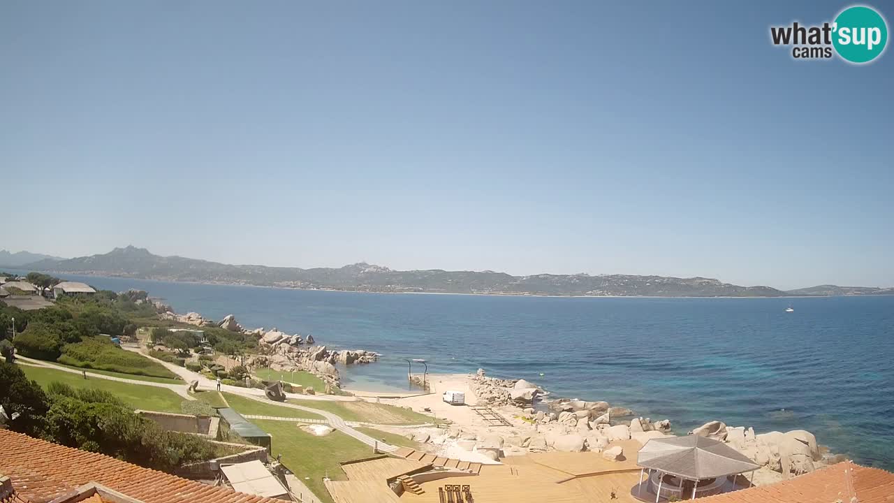 Live Phi Beach – Forte Cappellini camera en vivo Porto Cervo – Arzachena – Cerdeña