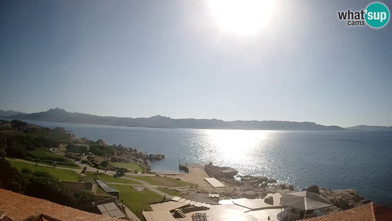 Live Phi Beach – Forte Cappellini camera en vivo Porto Cervo – Arzachena – Cerdeña