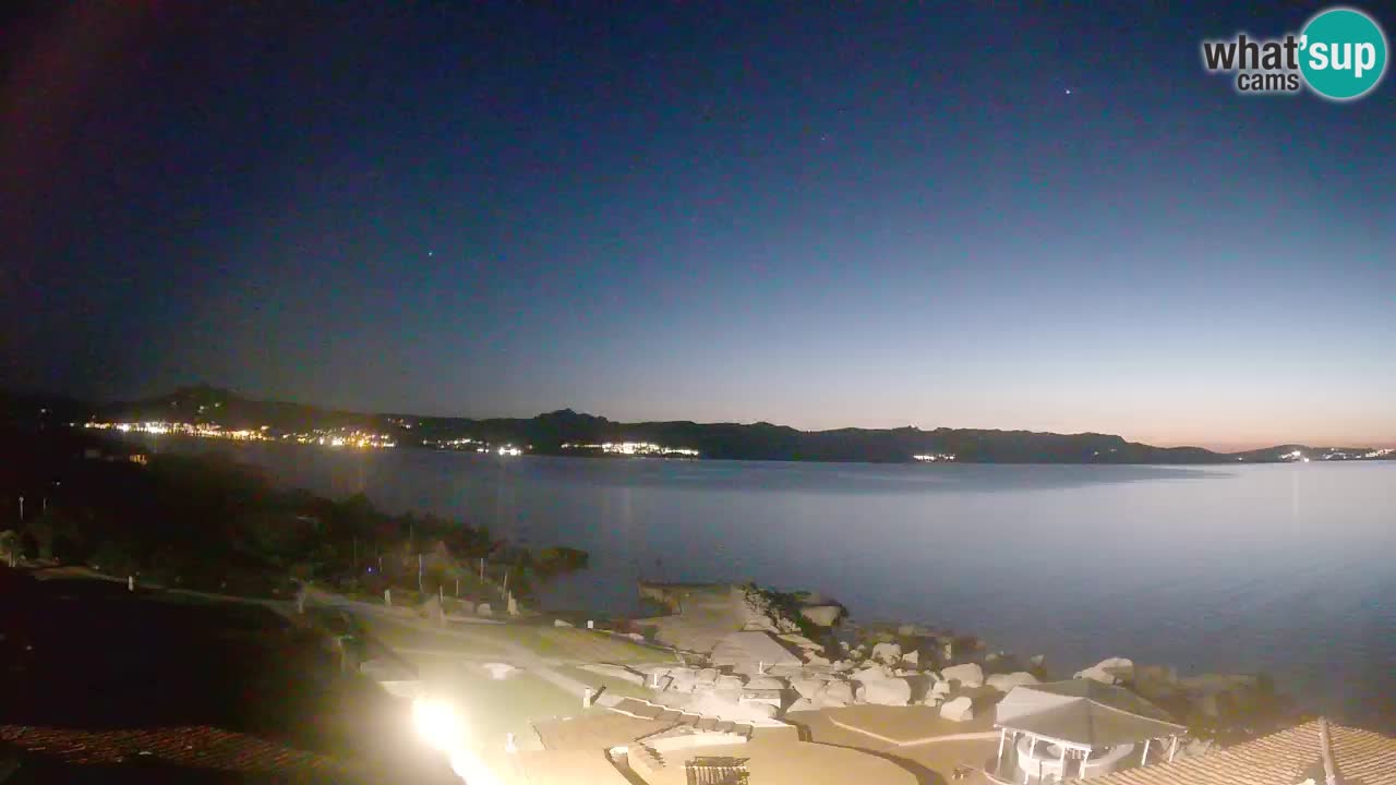 Live Phi Beach – Forte Cappellini camera en vivo Porto Cervo – Arzachena – Cerdeña