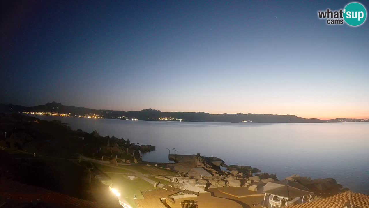 Live Phi Beach – Forte Cappellini camera en vivo Porto Cervo – Arzachena – Cerdeña