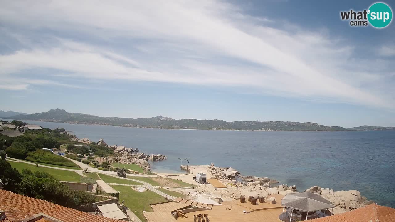 Live Phi Beach – Forte Cappellini camera en vivo Porto Cervo – Arzachena – Cerdeña
