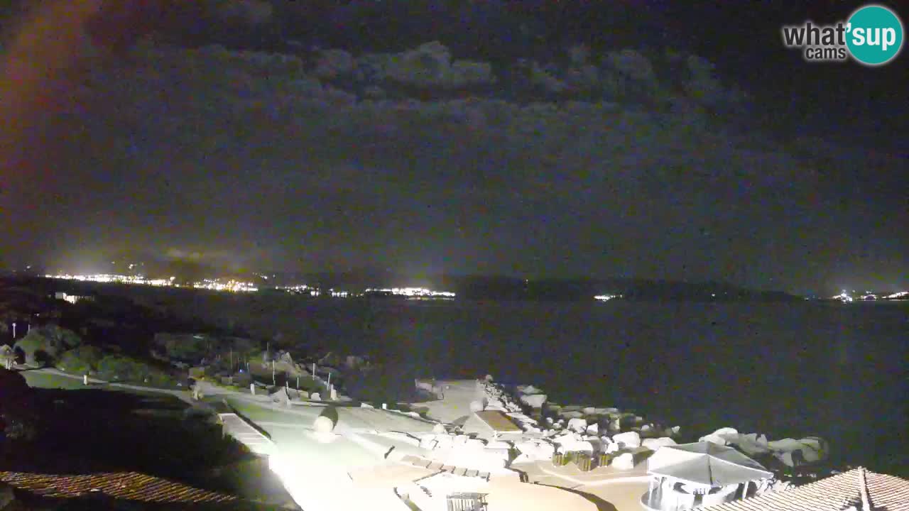 Live Phi Beach – Forte Cappellini camera en vivo Porto Cervo – Arzachena – Cerdeña