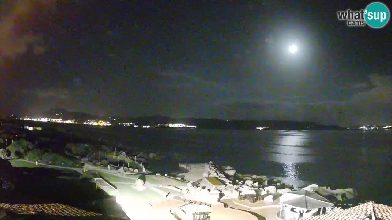 Live Phi Beach – Forte Cappellini camera en vivo Porto Cervo – Arzachena – Cerdeña