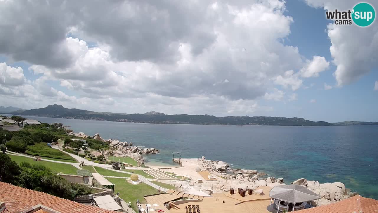 Live Phi Beach – Forte Cappellini camera en vivo Porto Cervo – Arzachena – Cerdeña