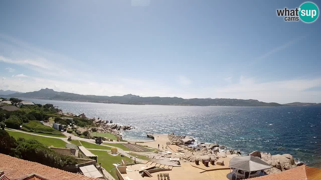 Live Phi Beach – Forte Cappellini camera en vivo Porto Cervo – Arzachena – Cerdeña
