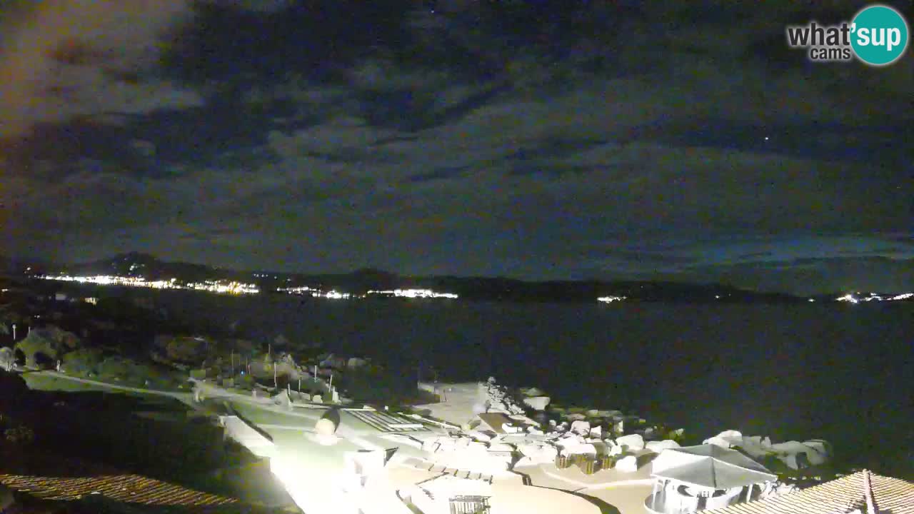 Live Phi Beach – Forte Cappellini camera en vivo Porto Cervo – Arzachena – Cerdeña