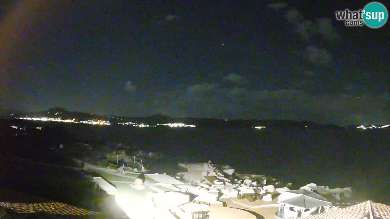Live Phi Beach – Forte Cappellini camera en vivo Porto Cervo – Arzachena – Cerdeña