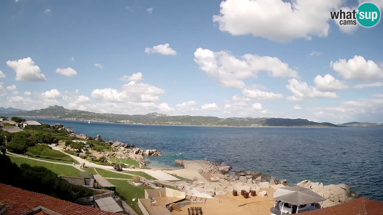 Live Phi Beach – Forte Cappellini camera en vivo Porto Cervo – Arzachena – Cerdeña