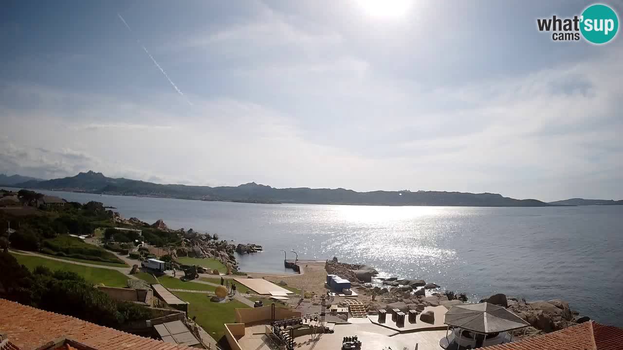 Live Phi Beach – Forte Cappellini camera en vivo Porto Cervo – Arzachena – Cerdeña