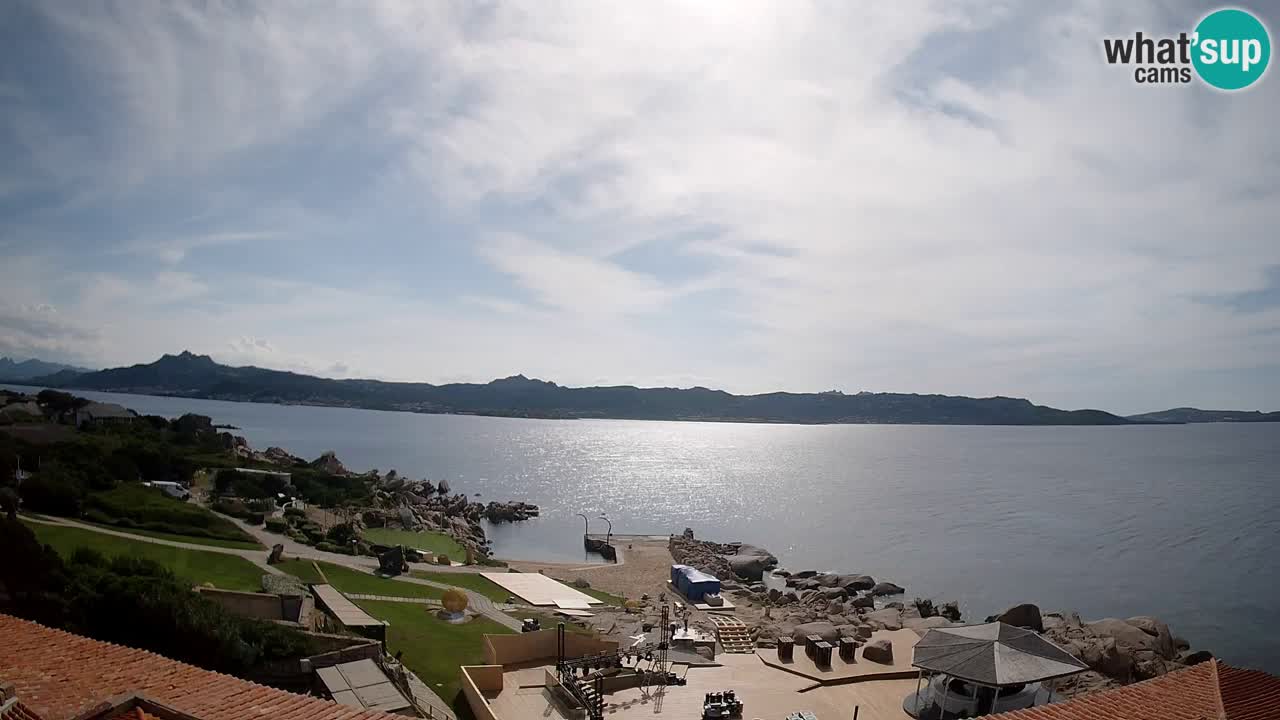 Live Phi Beach – Forte Cappellini camera en vivo Porto Cervo – Arzachena – Cerdeña