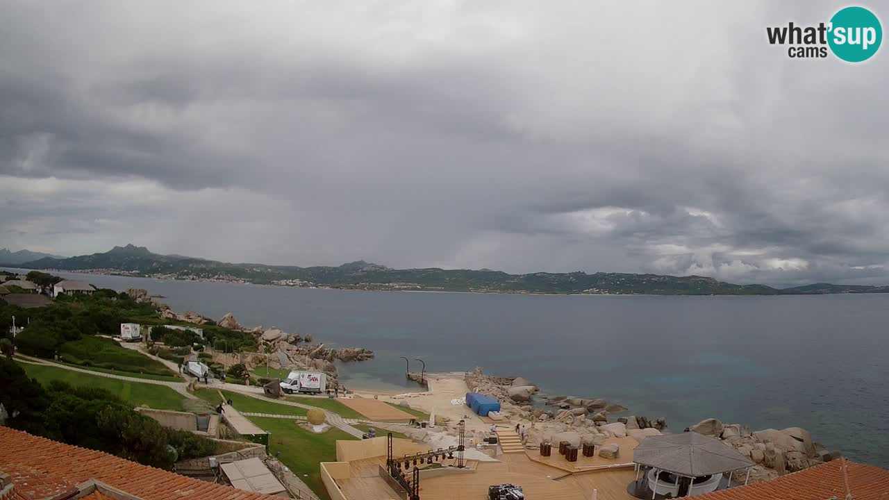 Live Phi Beach – Forte Cappellini camera en vivo Porto Cervo – Arzachena – Cerdeña