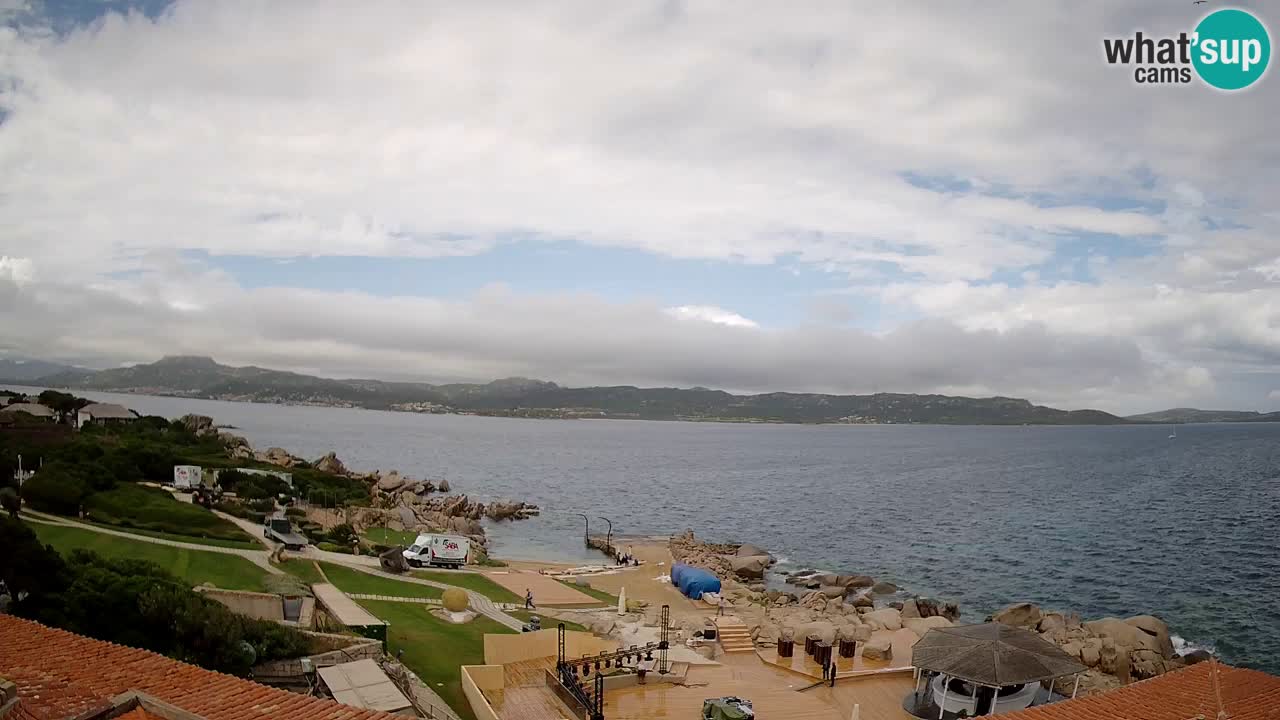 Live Phi Beach – Forte Cappellini camera en vivo Porto Cervo – Arzachena – Cerdeña